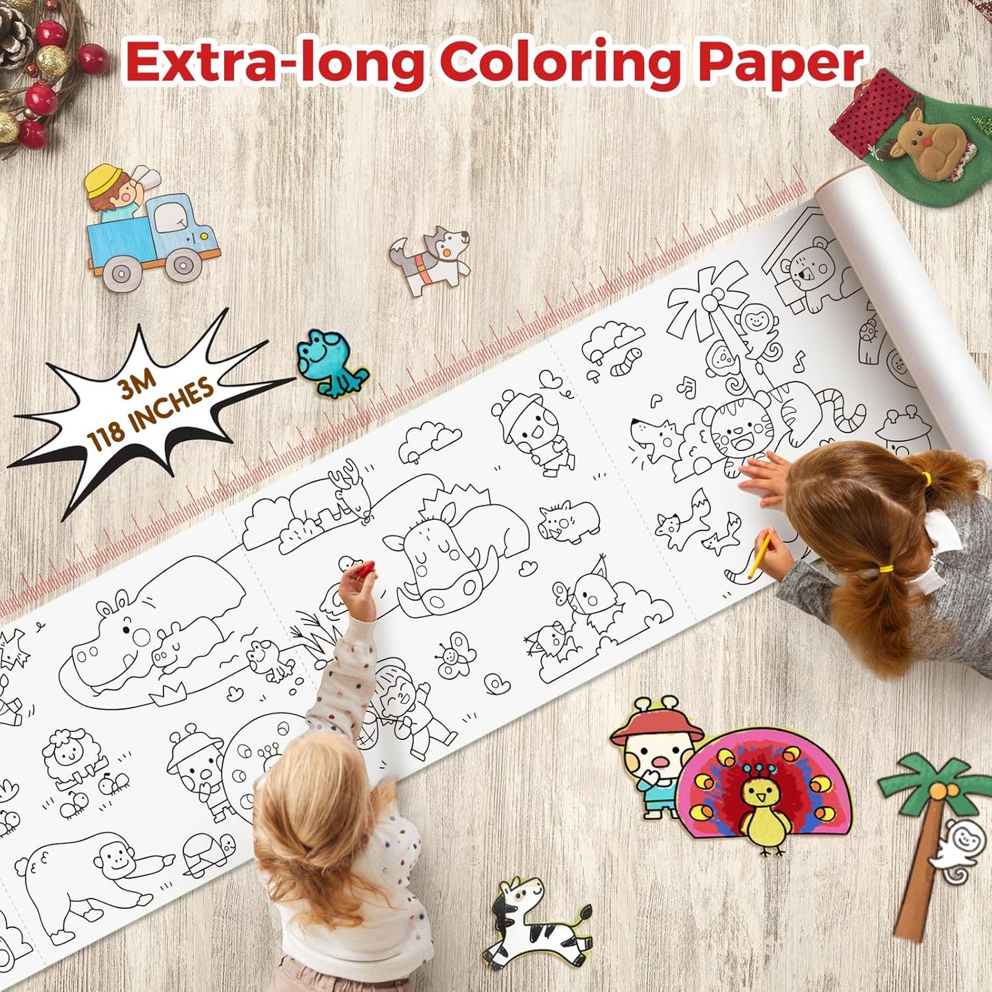 CHILDREN DRAWING ROLL