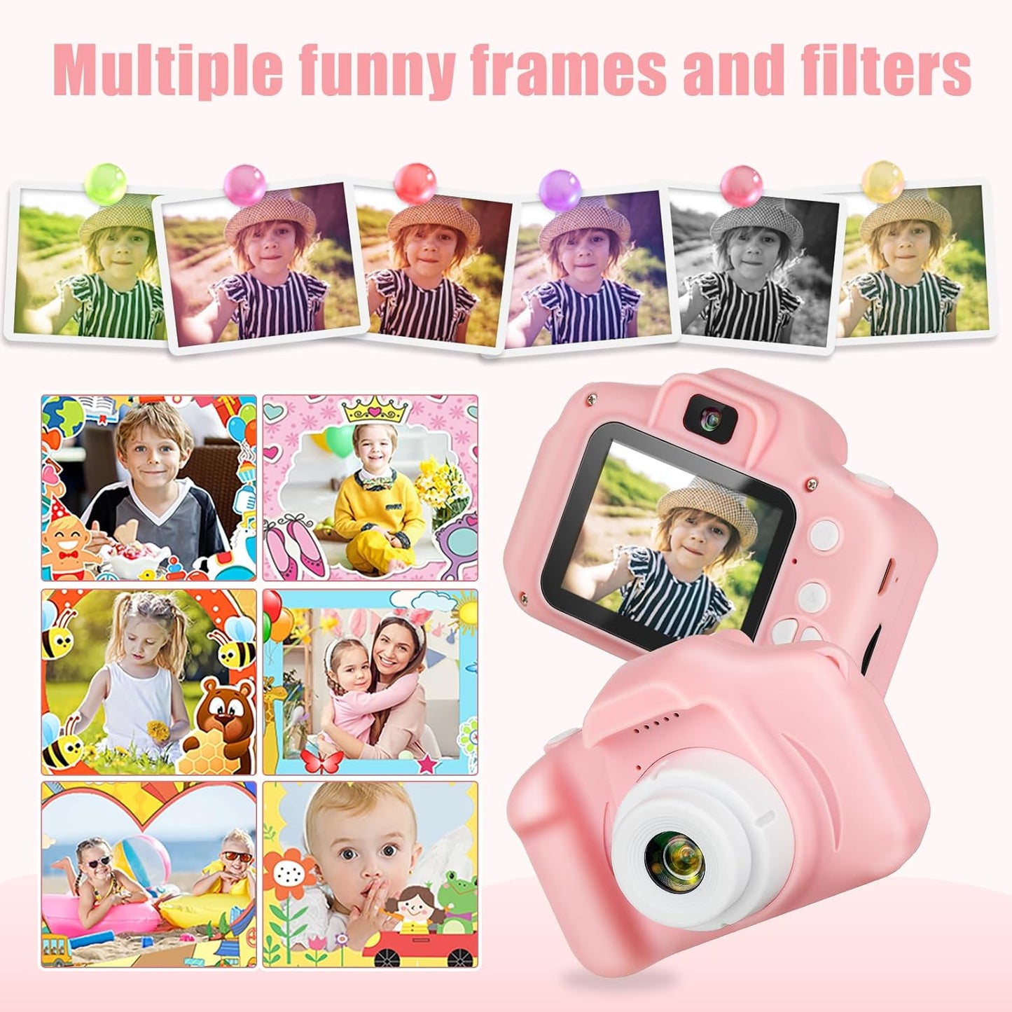 CHILDREN MINI DIGITAL CAMERA (MEMORY CARD NOT INCLUDED)