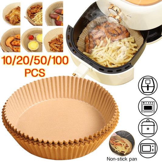 50 PCS OF DISPOSABLE AIR FRYER PAPERS