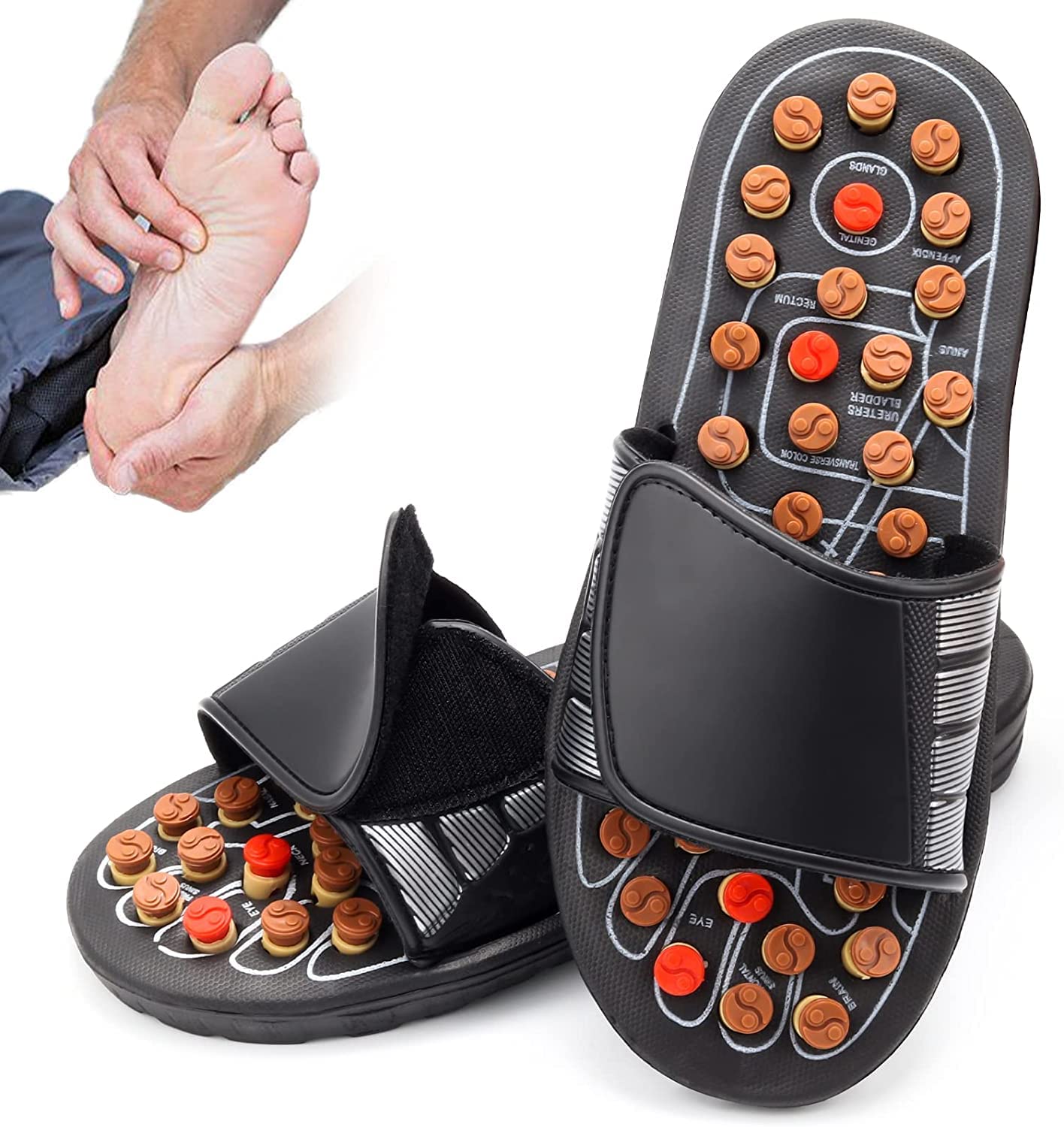 SUGAR PATIENTS ACUPRESSURE SLIPPERS